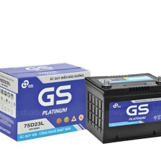 75d23l-9827-1 Ắc quy GS MF 75d23l