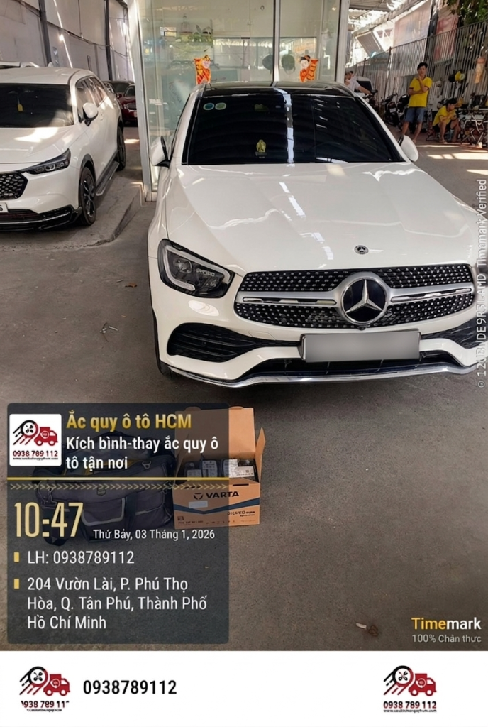 thay bình ắc quy ô tô Gò Vấp